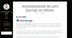 Desktop Screenshot of blog.damia.net